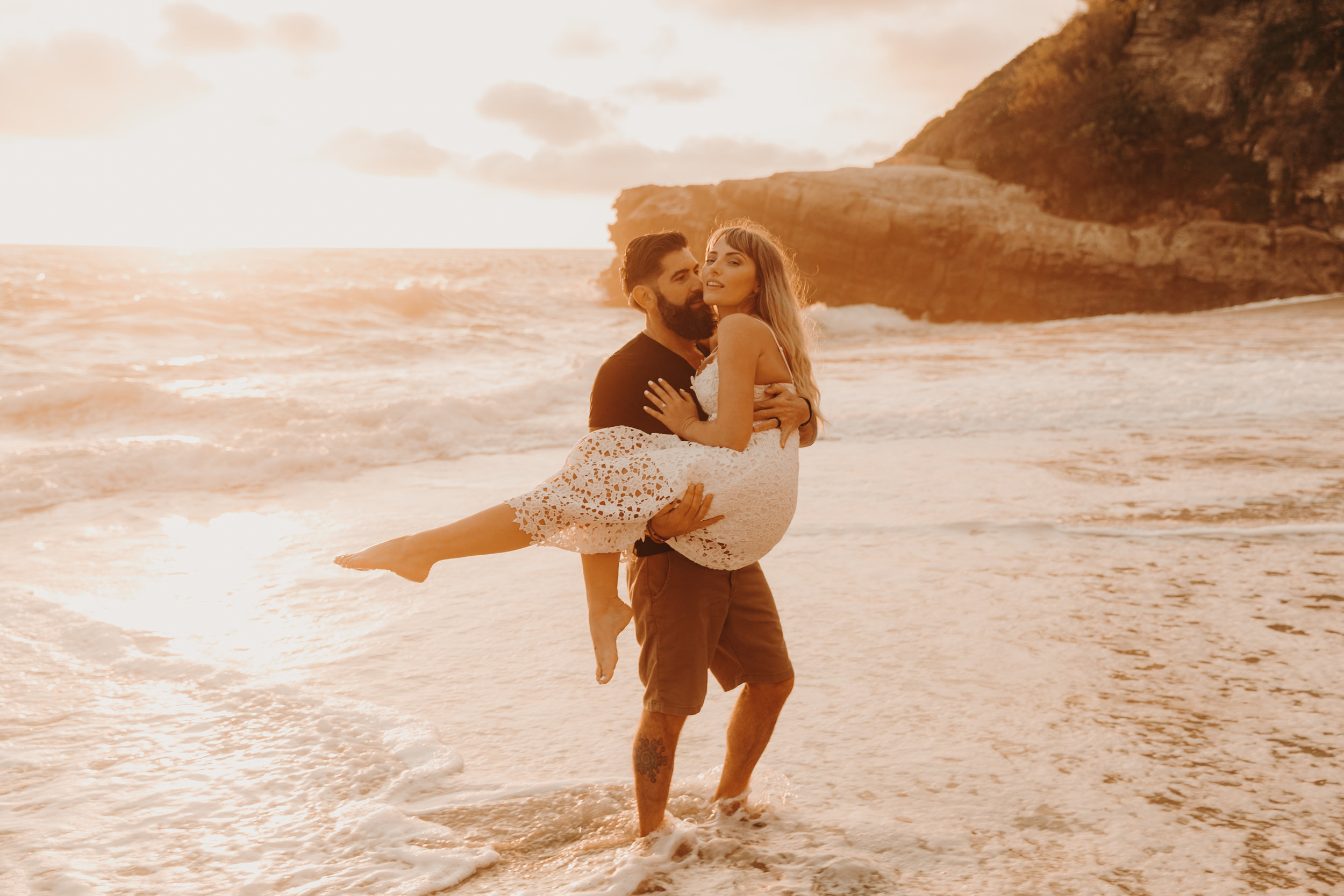 Romantic Table Rock , laguna beach engagement shoot 