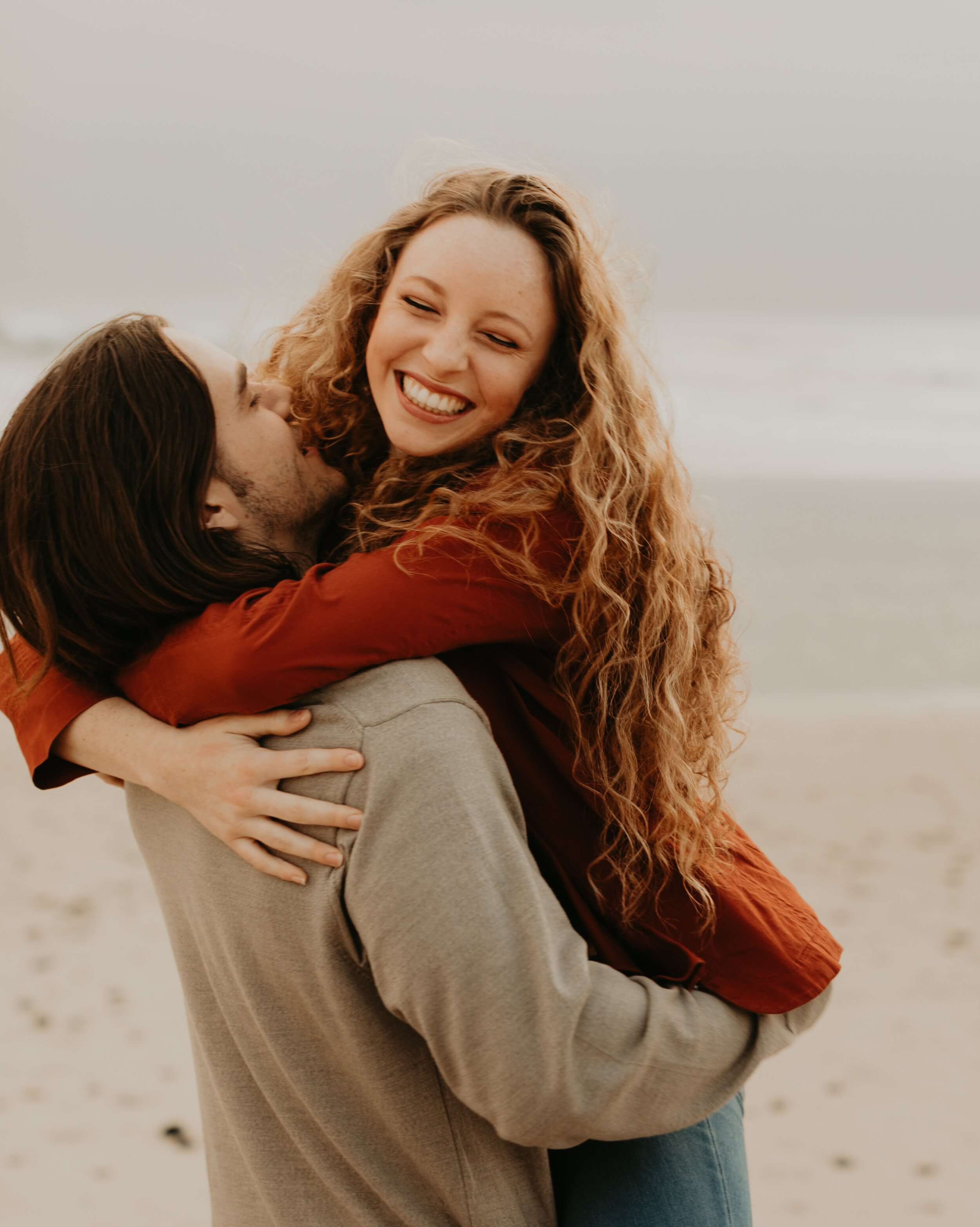 San Clemente Beach couple session - Hannah + CJ