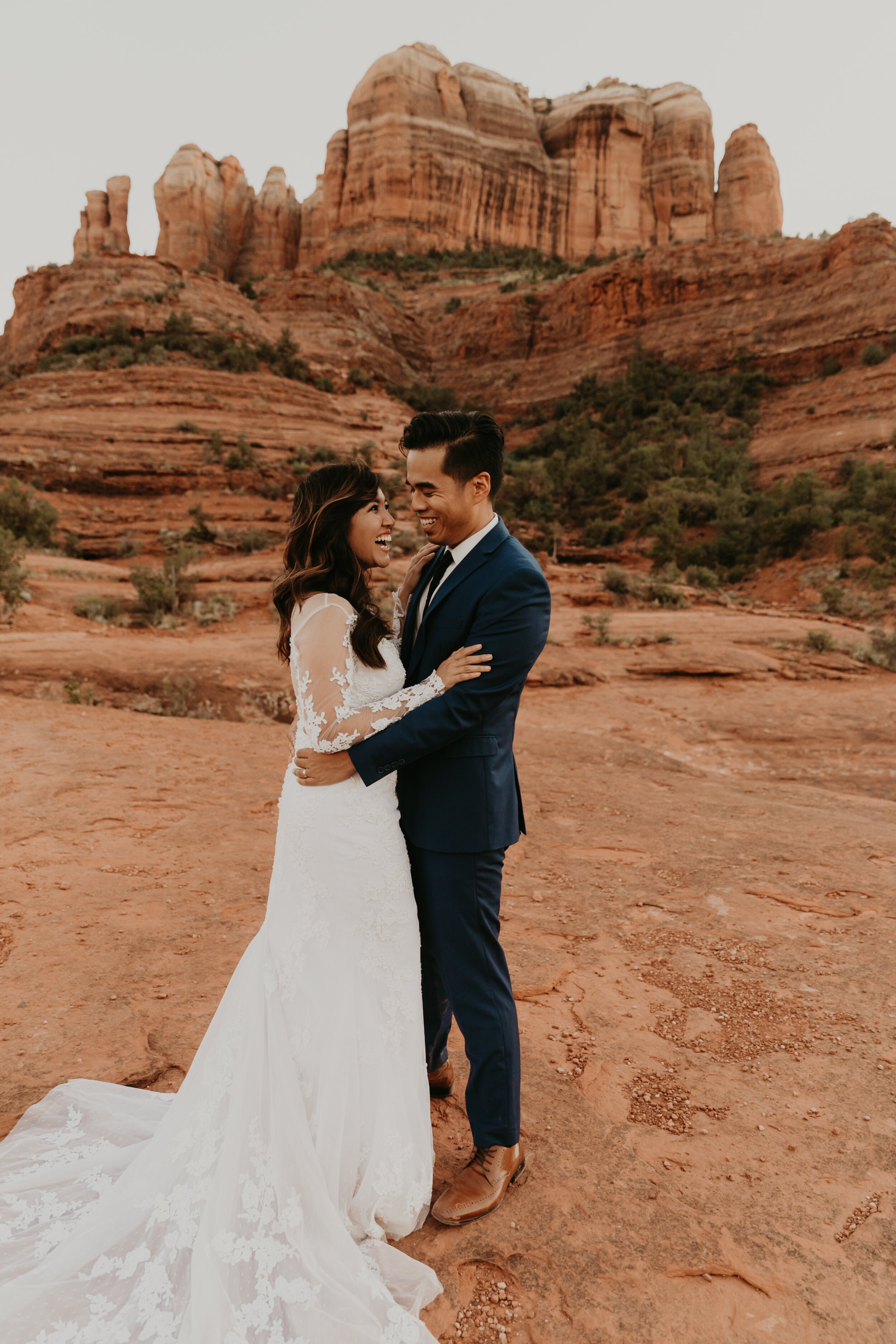 Sedona Adventure session at Cathedral Rock- Eliza +Alex